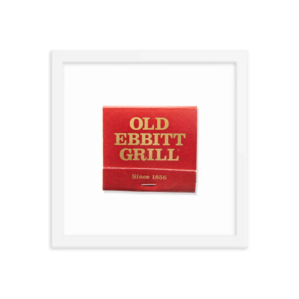 Old Ebbitt Grill matchbook photos