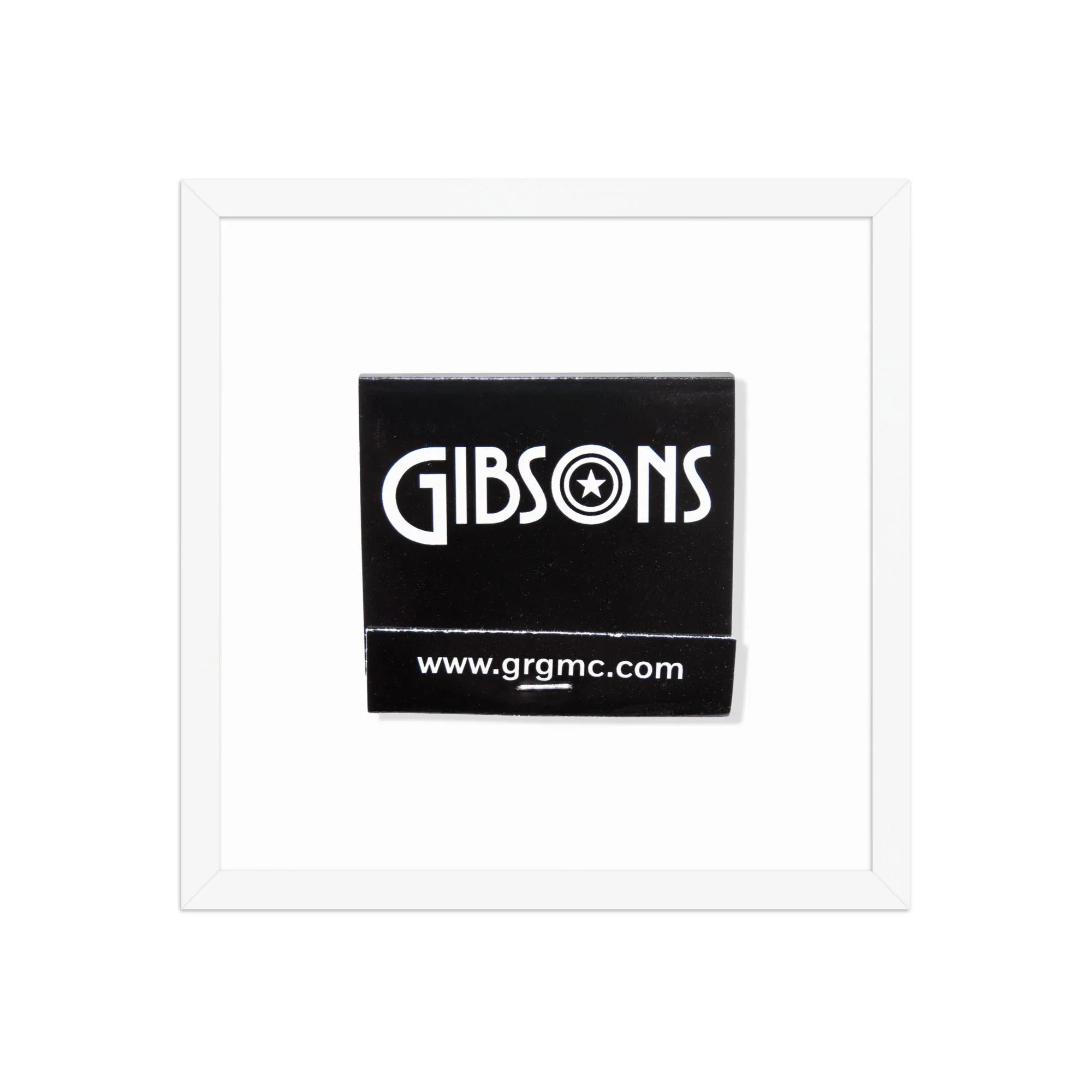 Gibsons Chicago matchbook photos