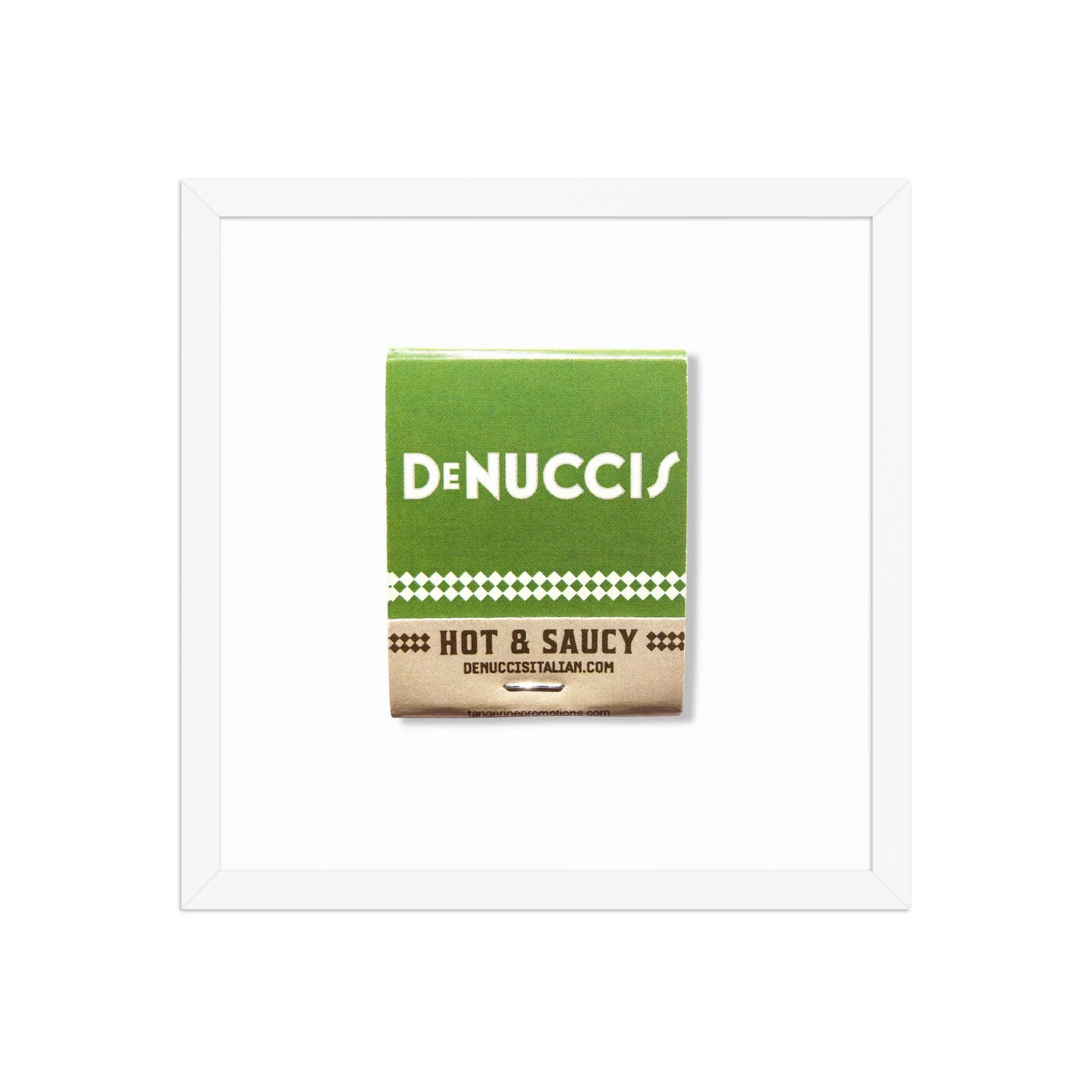 DeNucci’s matchbook photos