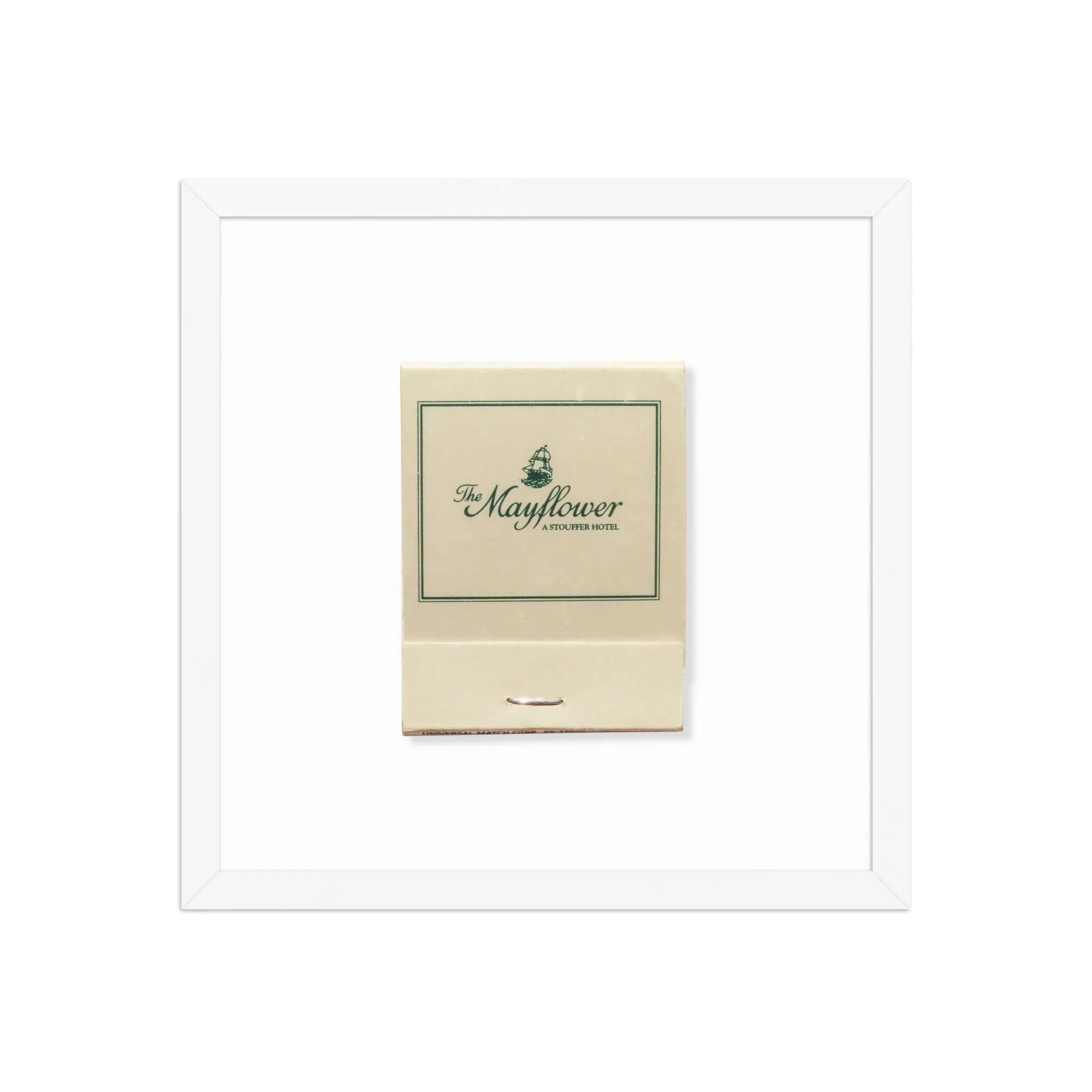 The Mayflower matchbook photos