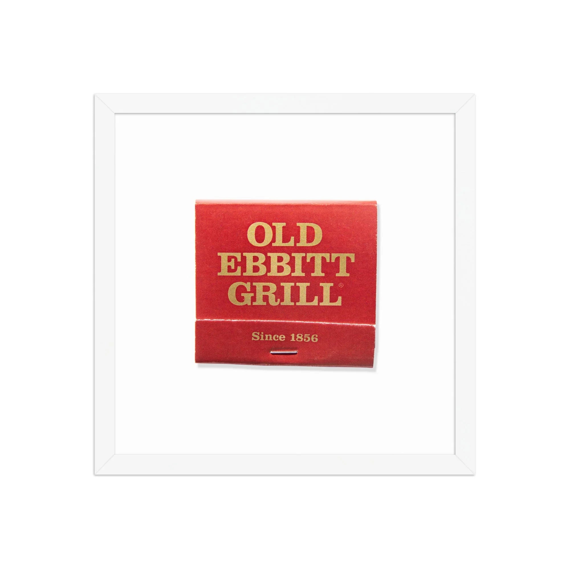 Old Ebbitt Grill matchbook photos