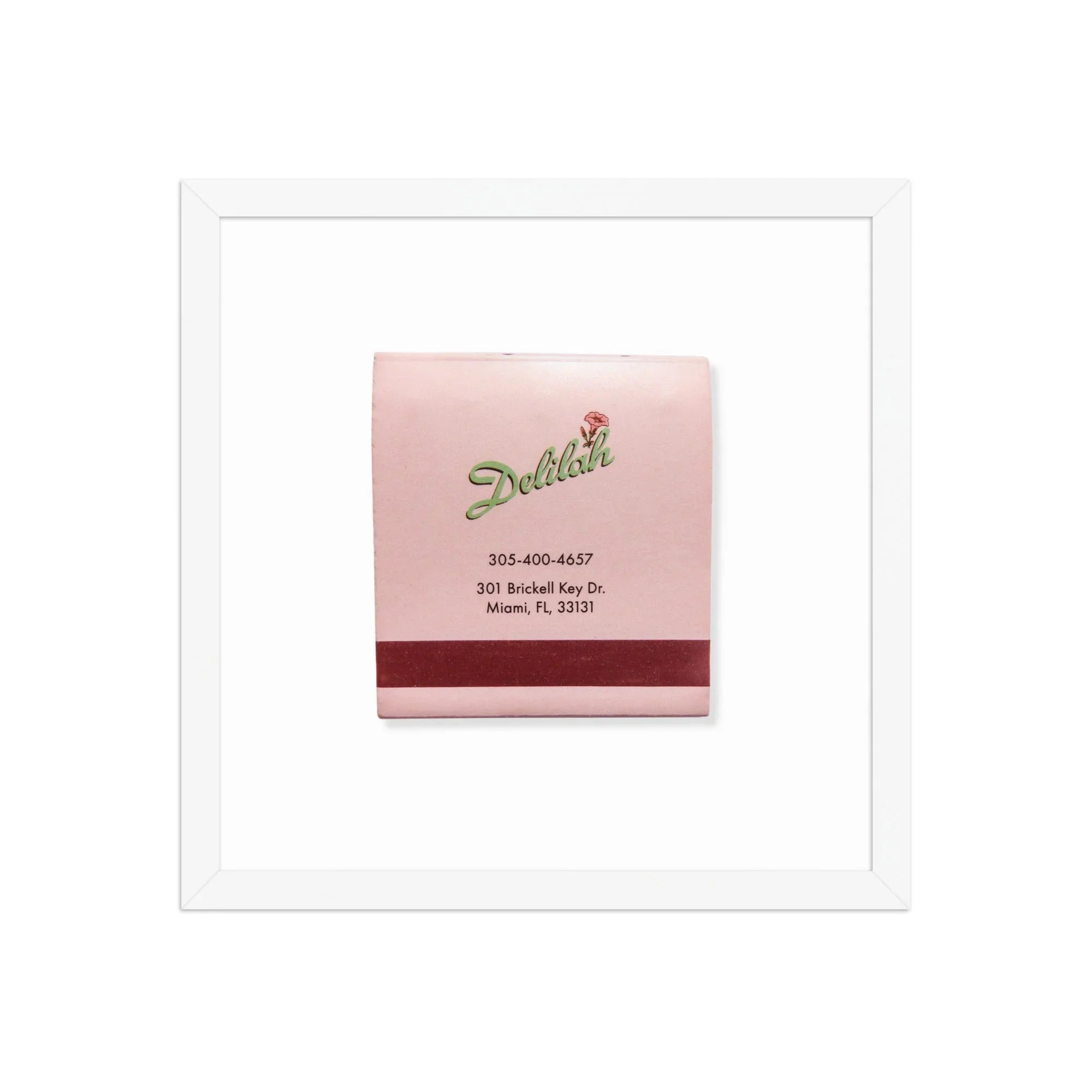 Delilah matchbook photos