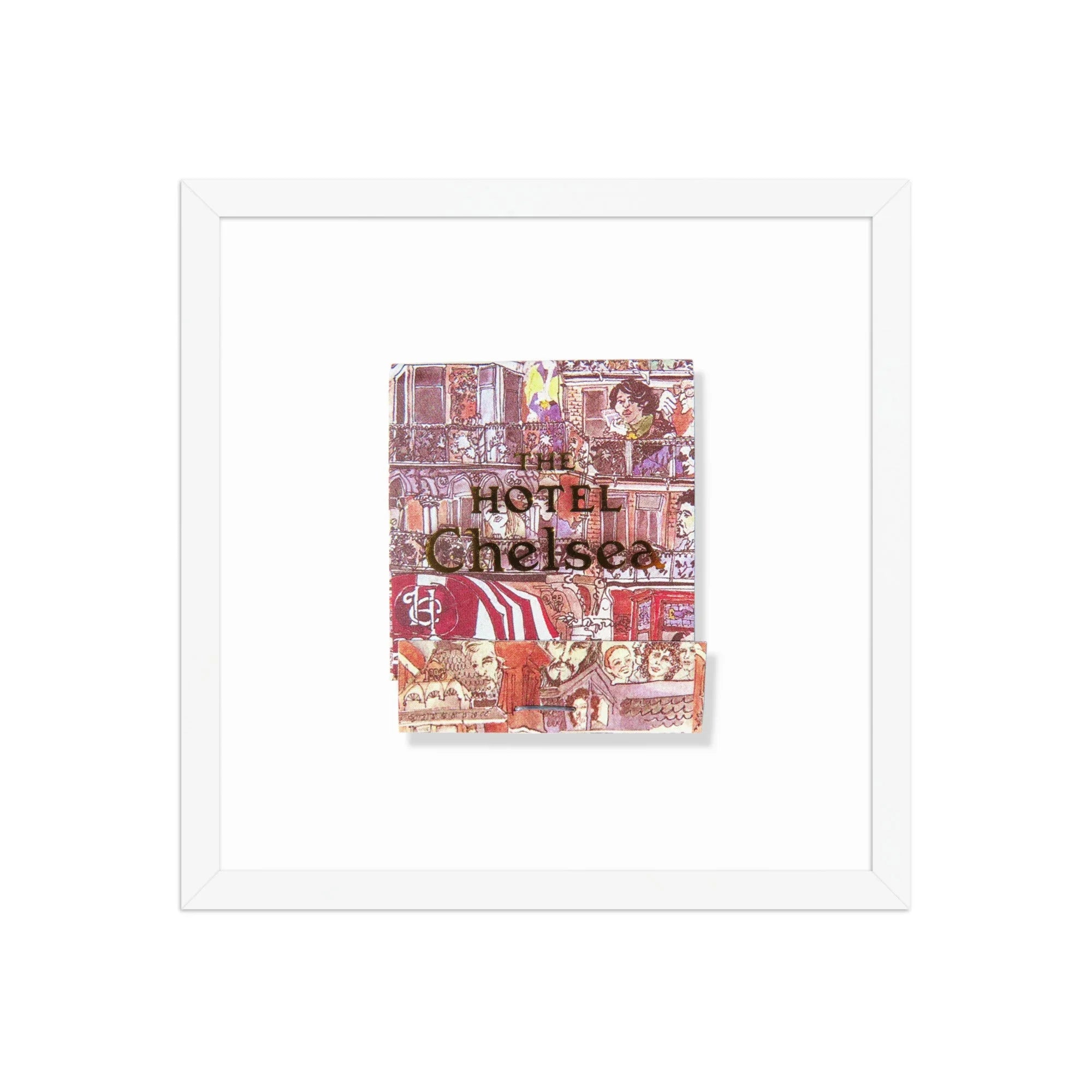 The Hotel Chelsea NYC matchbook photos