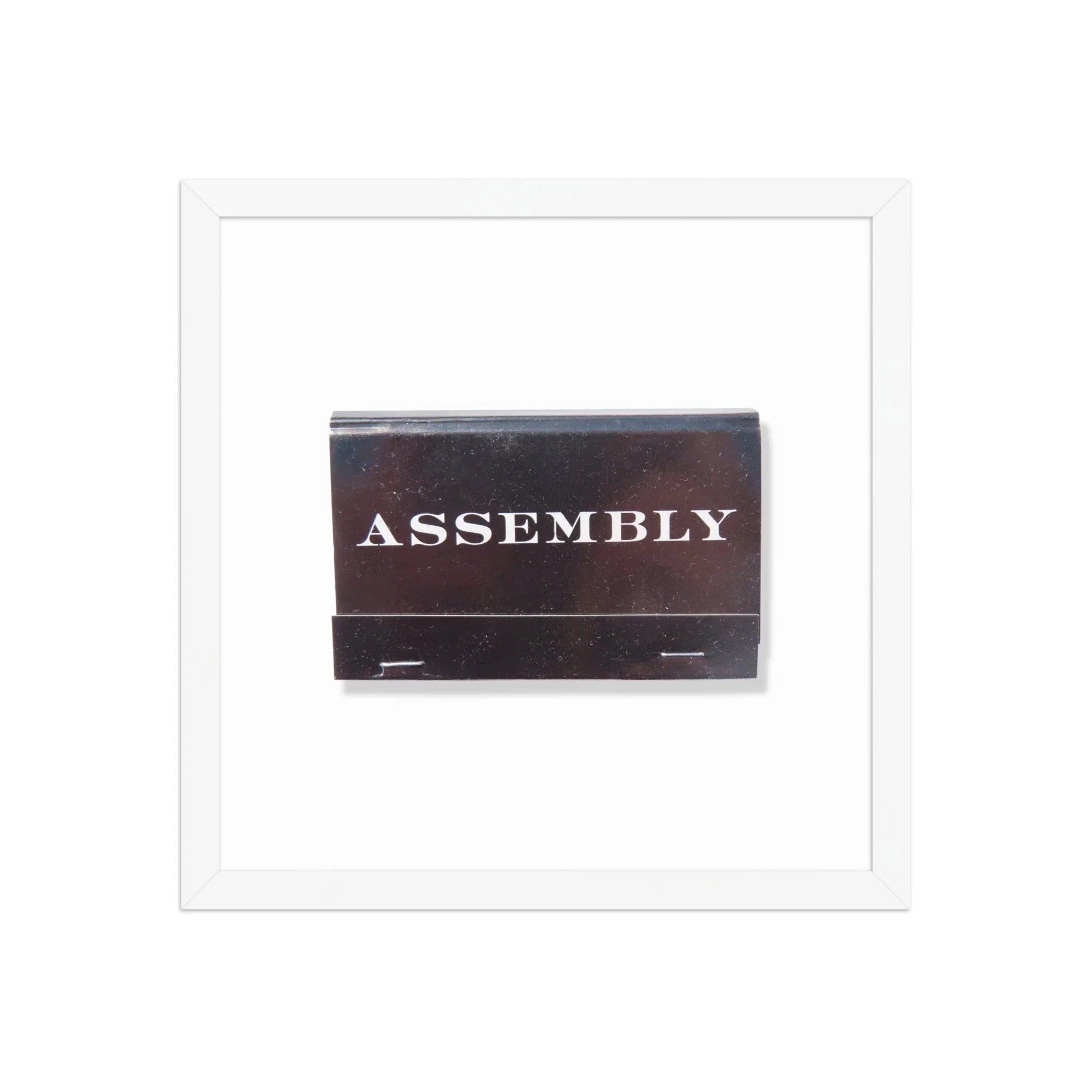 Assembly matchbook photos
