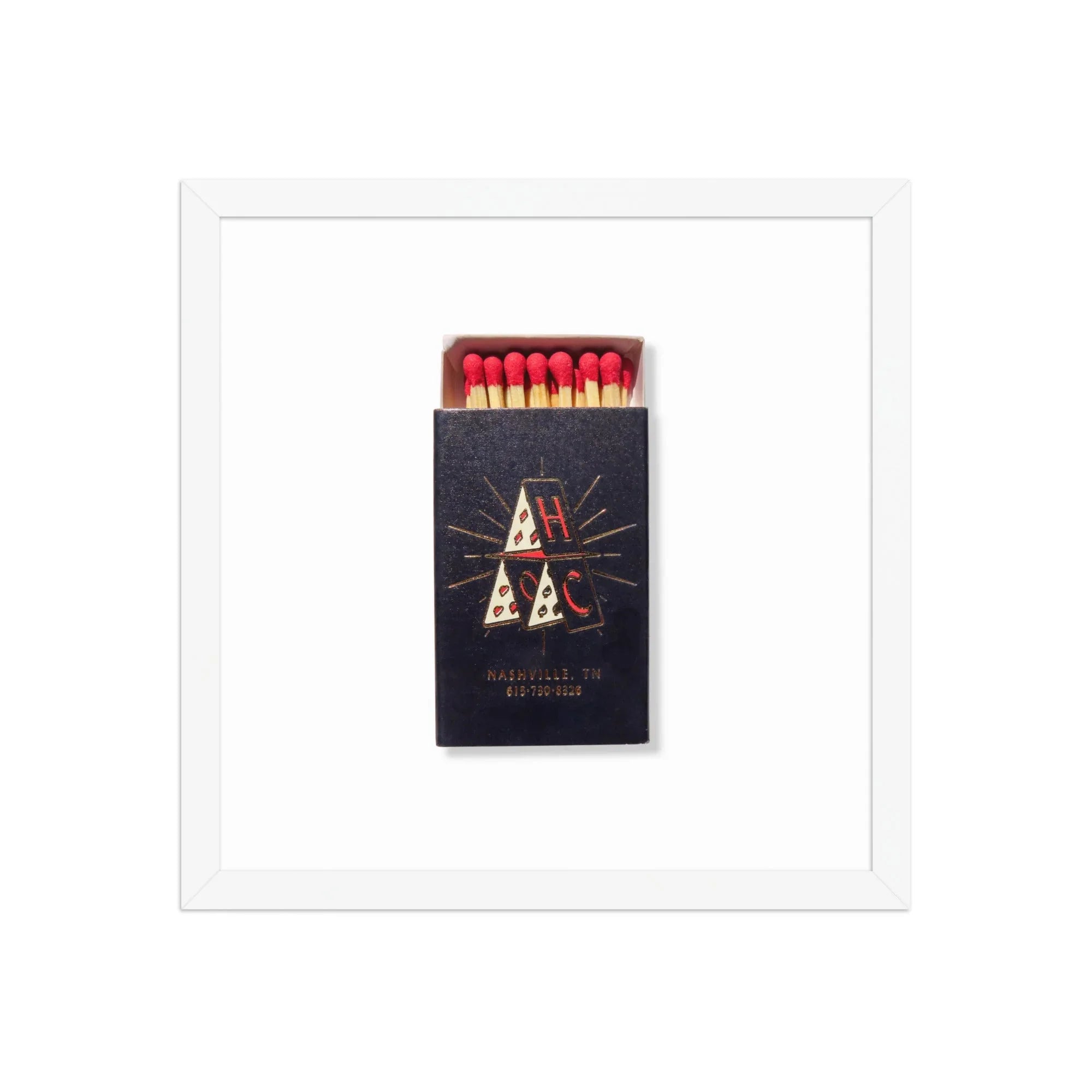 House of Cards matchbook photos