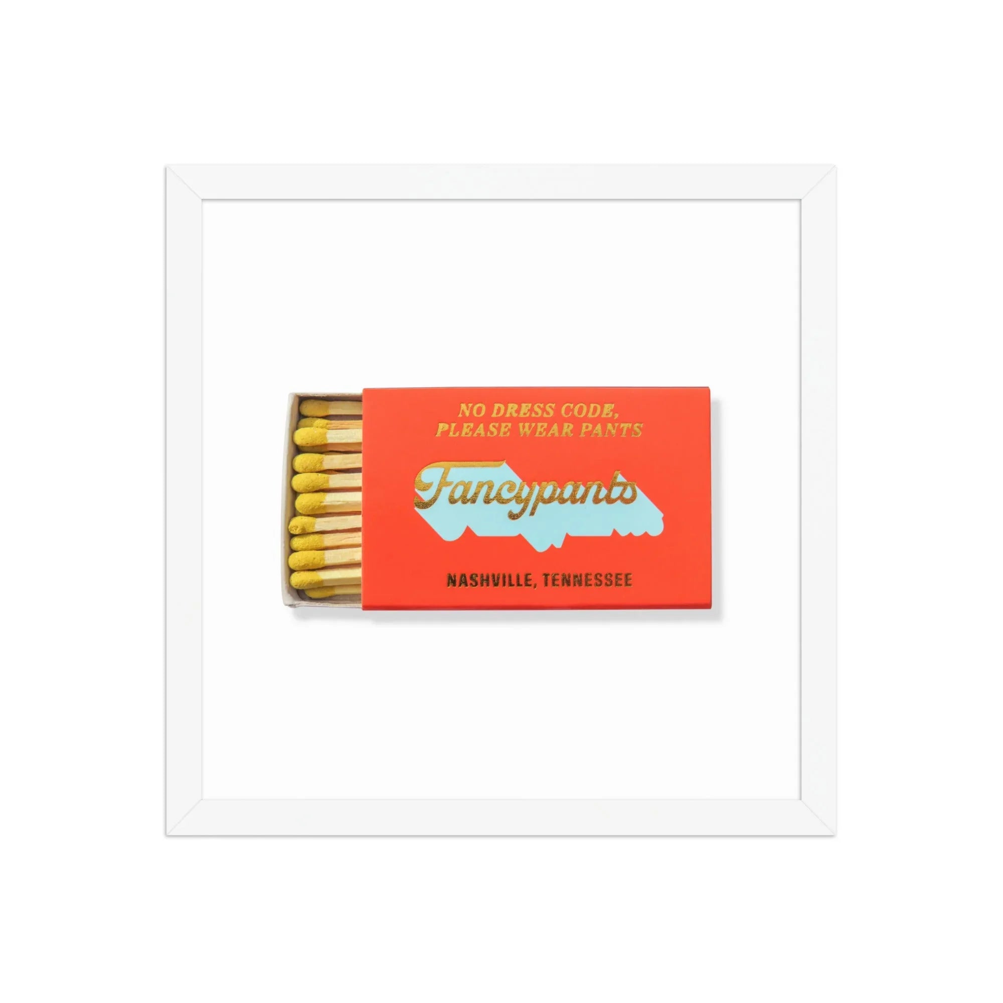Fancypants Nashville matchbook photos