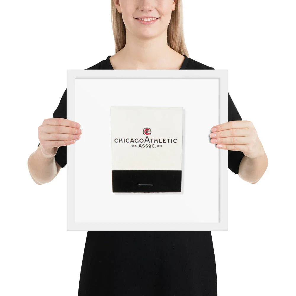 Chicago Athletics Association matchbook photos