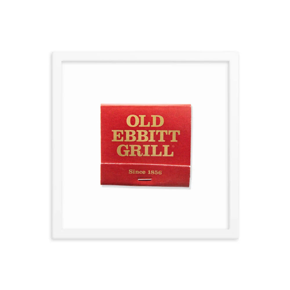 Old Ebbitt Grill matchbook photos