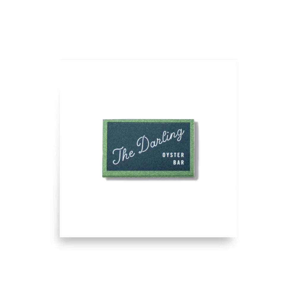 The Darling Print matchbook photos