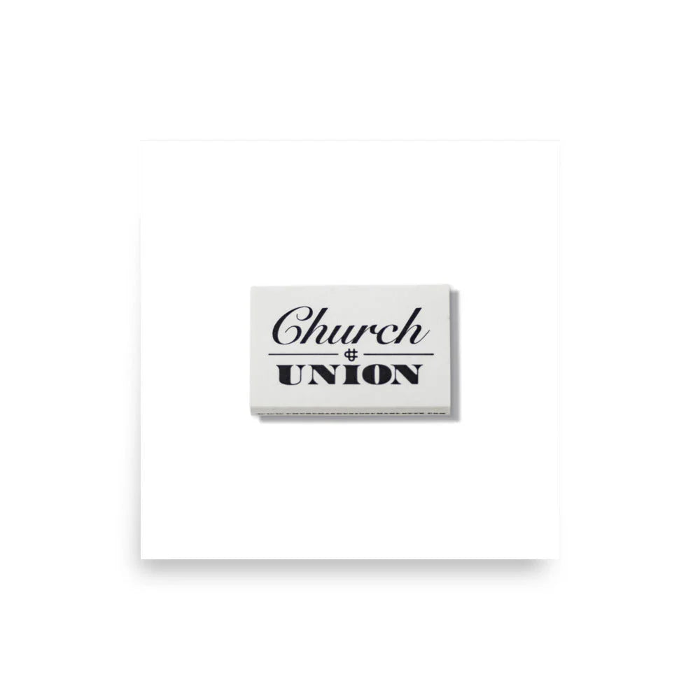 Church and Union Print matchbook photos