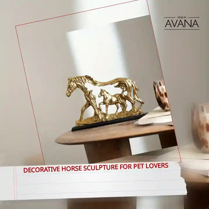Decorative Horse Sculpture for Pet Lovers by@Outfy