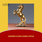 Modern Flying Horse Statue by@Outfy