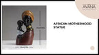 African Motherhood Statue by@Outfy