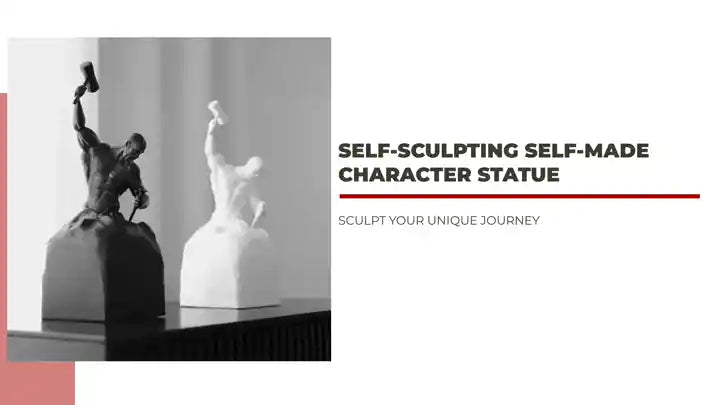 Self-Sculpting Self-Made Character Statue by@Outfy