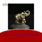 Bronze Elephant Miniatures for Home Decor by@Outfy