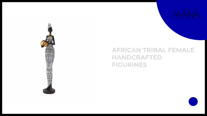 African Tribal Female Handcrafted Figurines by@Outfy