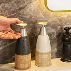 Pump Bottle - Manual Plastic Refillable