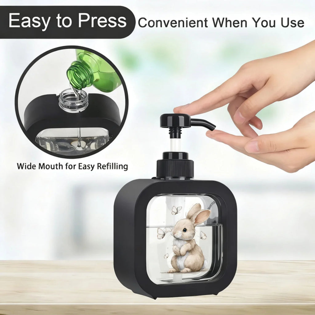 Pump Dispenser - Refillable Light Brown