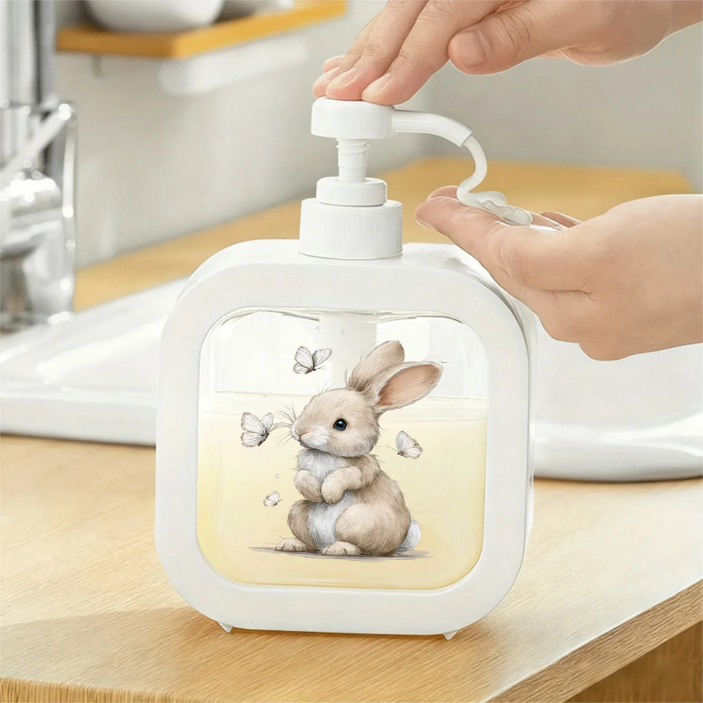 Pump Dispenser - Refillable Light Brown