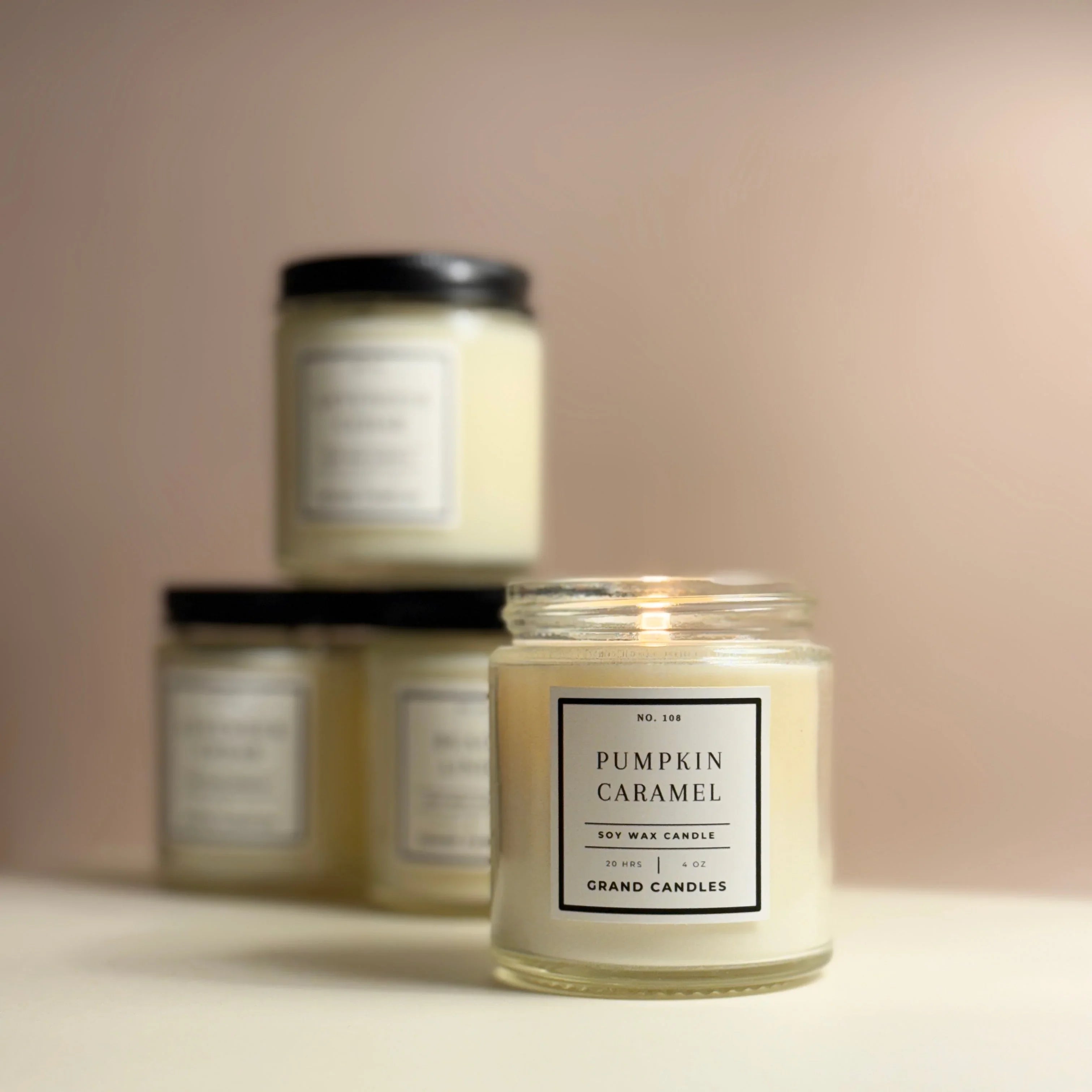 Pumpkin Caramel Candle Grand Candles LLC