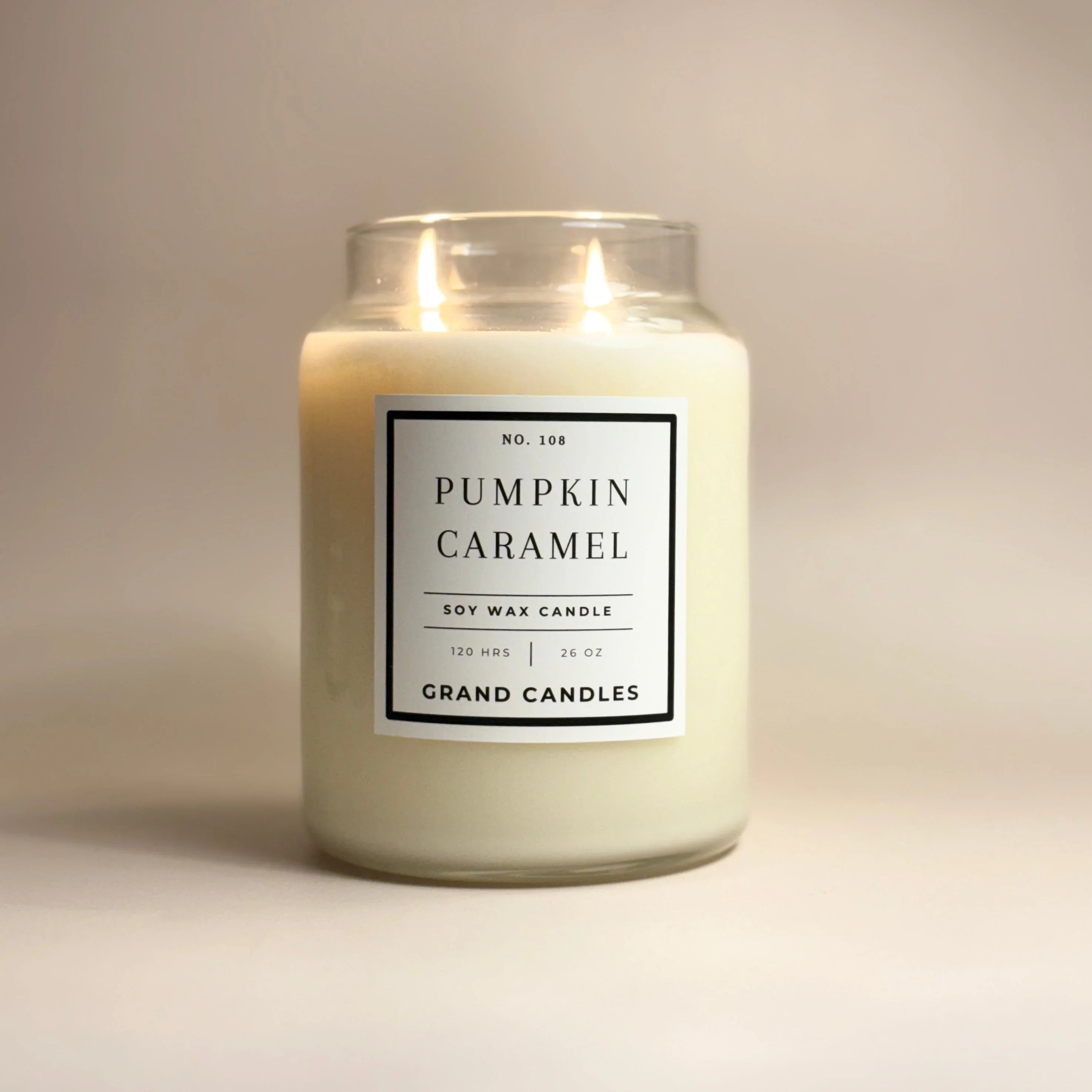 Pumpkin Caramel Candle Grand Candles LLC