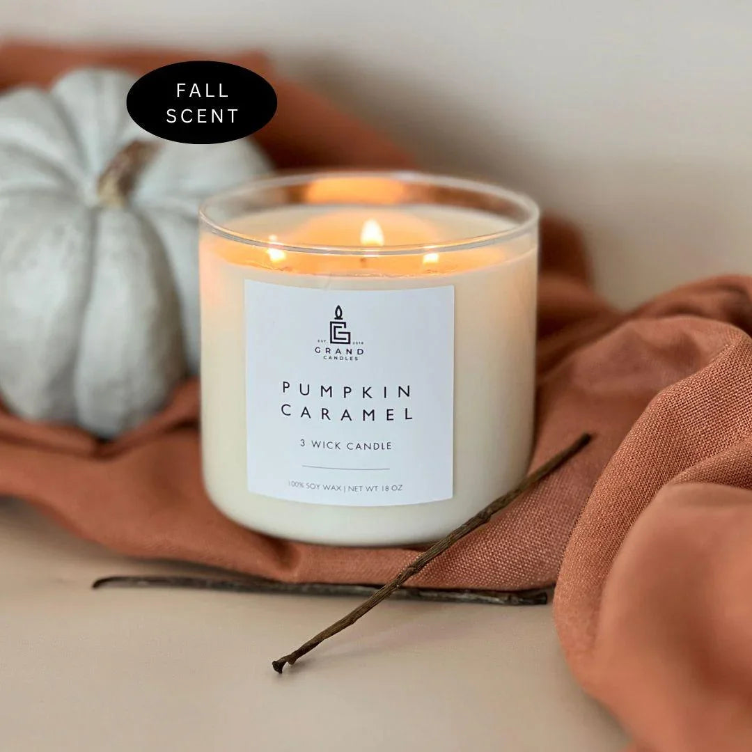 Pumpkin Caramel Candle Grand Candles LLC