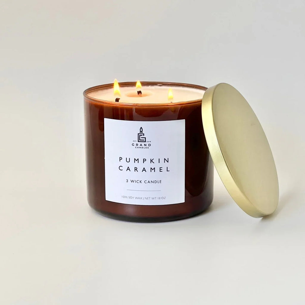 Pumpkin Caramel Candle Grand Candles LLC