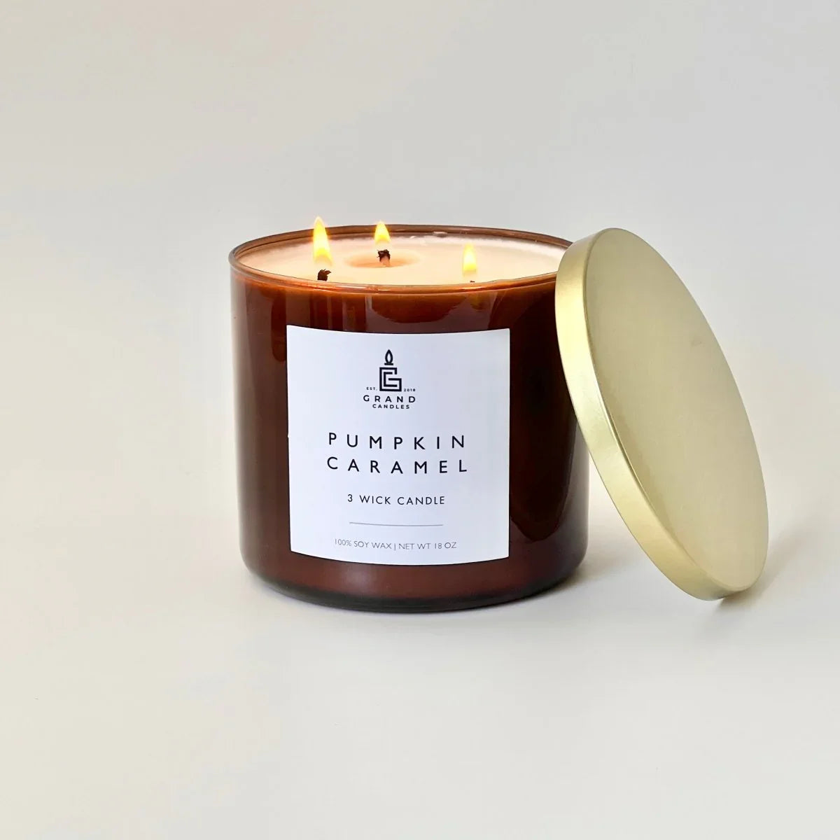Pumpkin Caramel Candle Grand Candles LLC