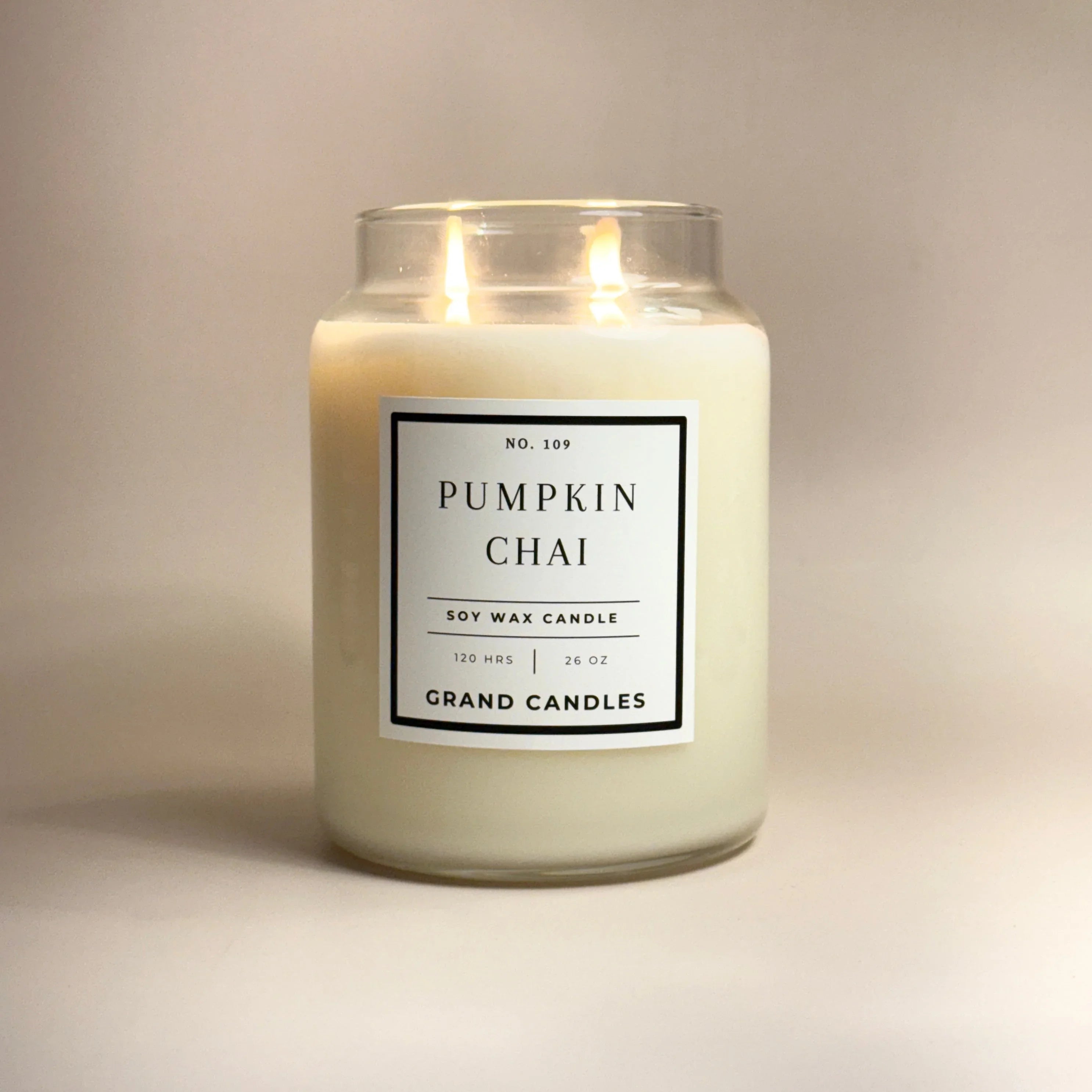 Pumpkin Chai Candle Grand Candles LLC