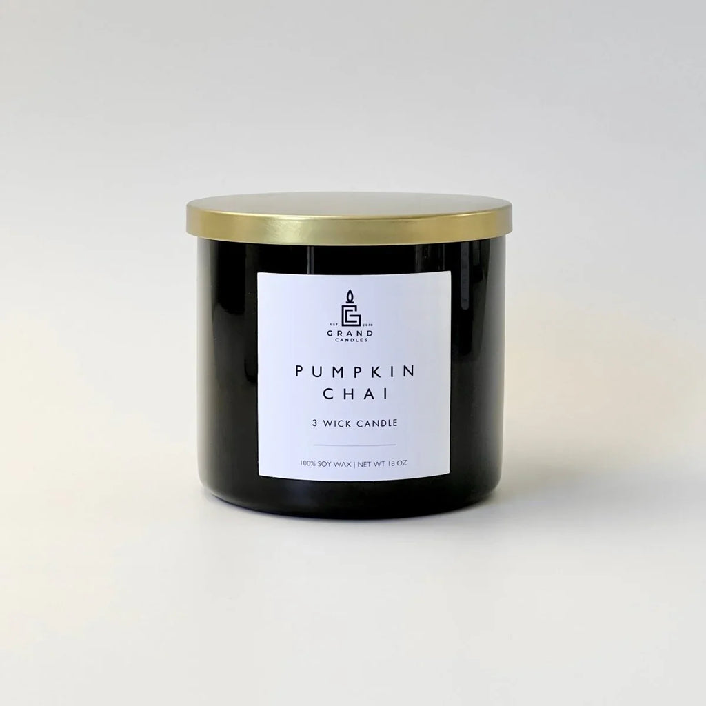 Pumpkin Chai Candle Grand Candles LLC