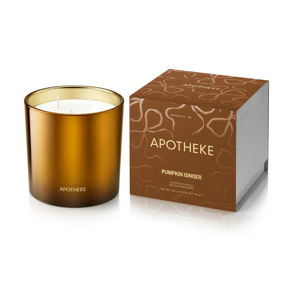 Pumpkin Ginger 3-Wick Candle APOTHEKE