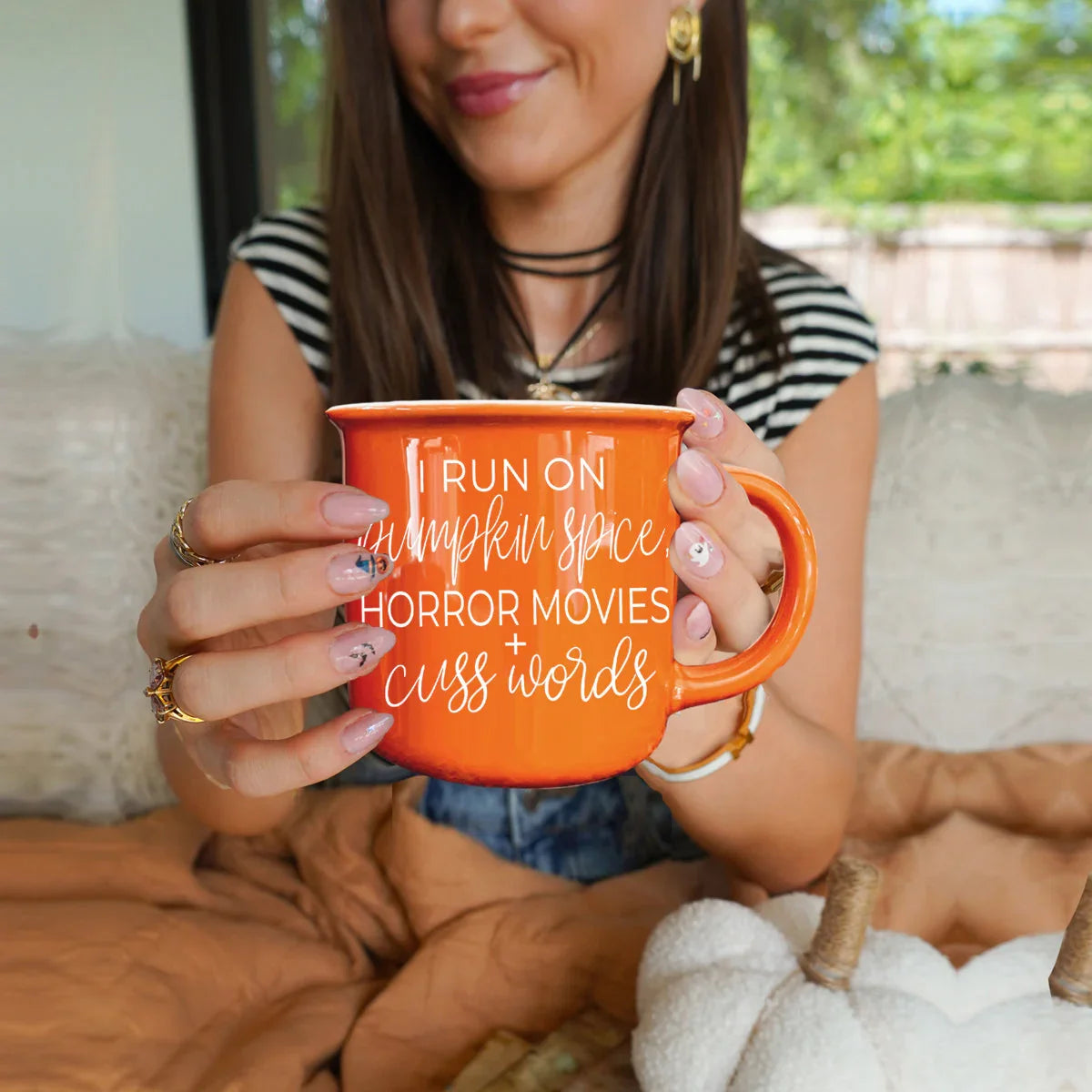 Pumpkin + Horror Mug