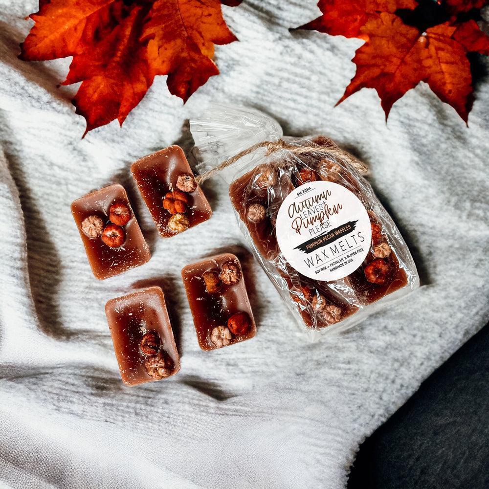Pumpkin Pecan Waffles Gia Roma