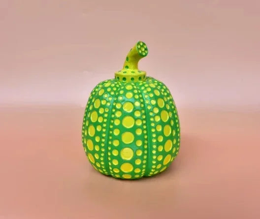 Kusama Yayoi Pumpkin Statue Japanese Art Wave Point Pumpkin Sculpture Morden Resin Crafts Office Home Interior Decor Gifts - House Of Avana