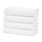 Cotton Diamond Waffle Weave Bath Towel Set - Grayson Collection Great Bay Home