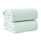 Cotton Diamond Waffle Weave Bath Towel Set - Grayson Collection