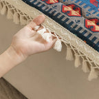 Quilted Sofa Cover - Non-Slip Thickened Ethnic Style
