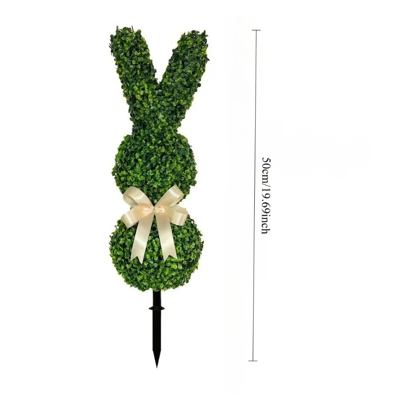 Rabbit Decor - Decorative Green 50cm