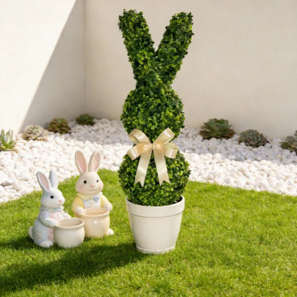 Rabbit Decor - Decorative Green 50cm