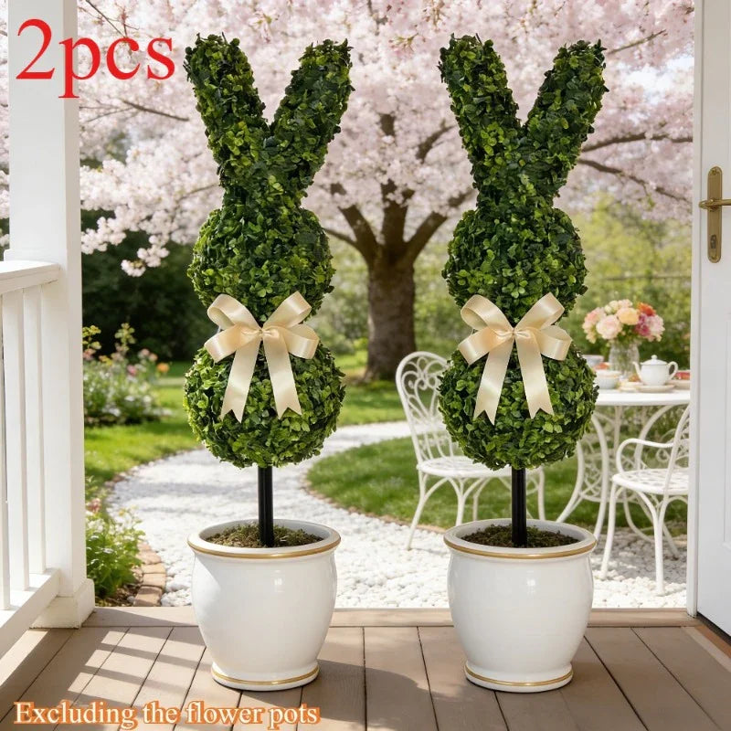 Rabbit Decor - Decorative Green 50cm