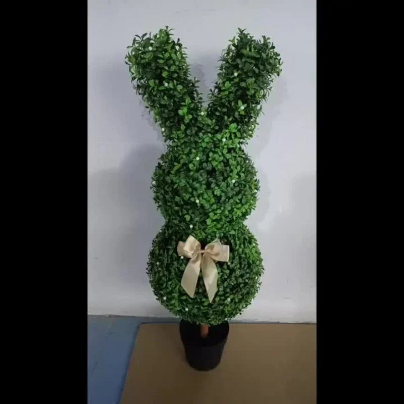Rabbit Decor - Decorative Green 50cm