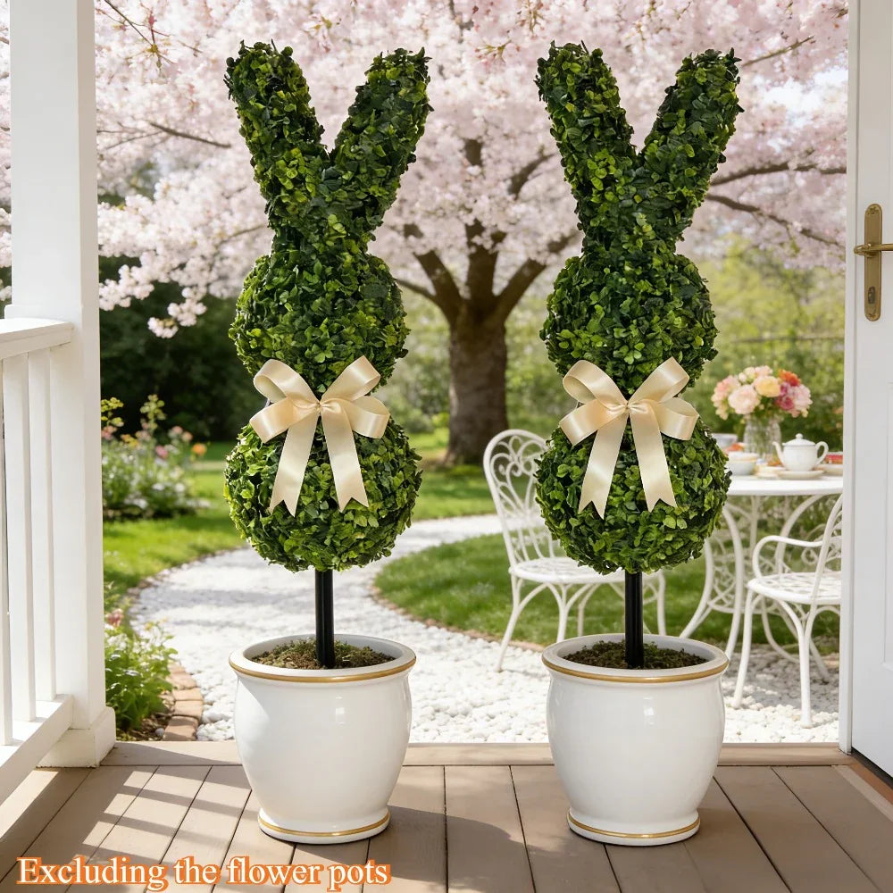 Rabbit Decor - Decorative Green 50cm