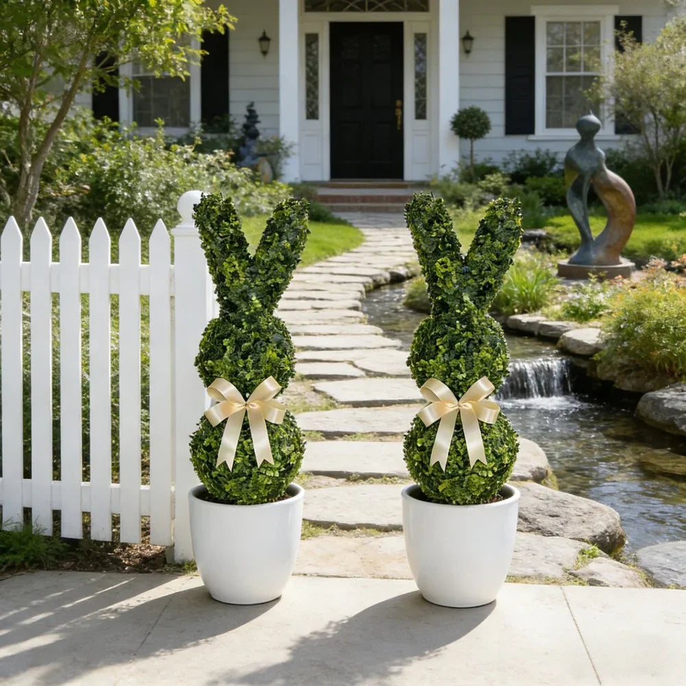 Rabbit Decor - Decorative Green 50cm