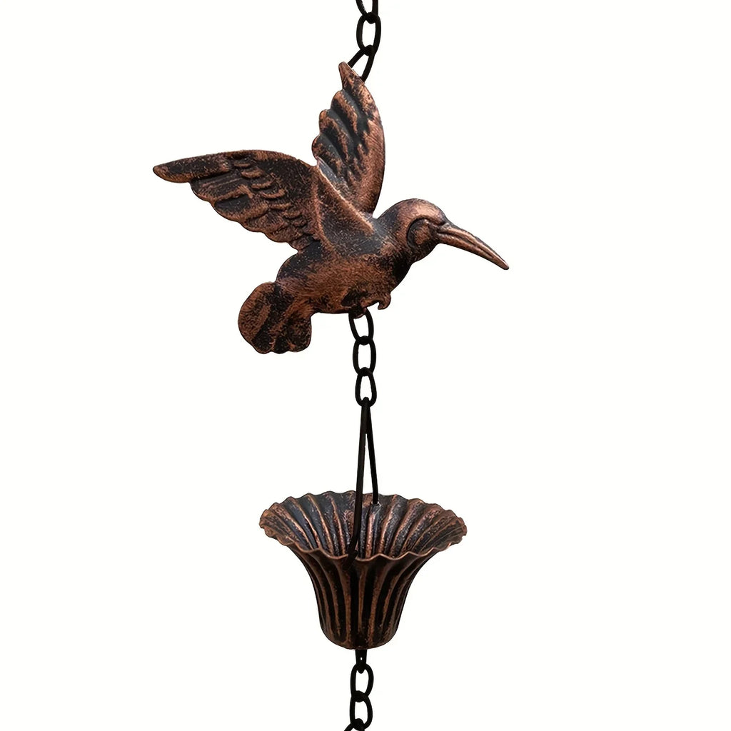 Rain Chain - Cascading Metal 8.53ft