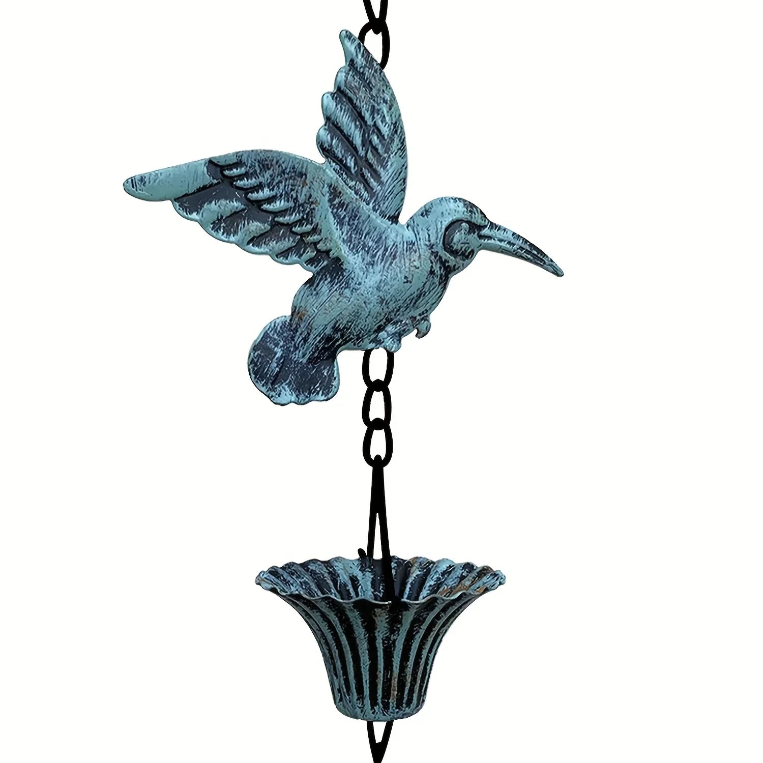 Rain Chain - Cascading Metal 8.53ft