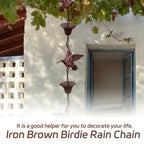 Rain Chain - Cascading Metal 8.53ft