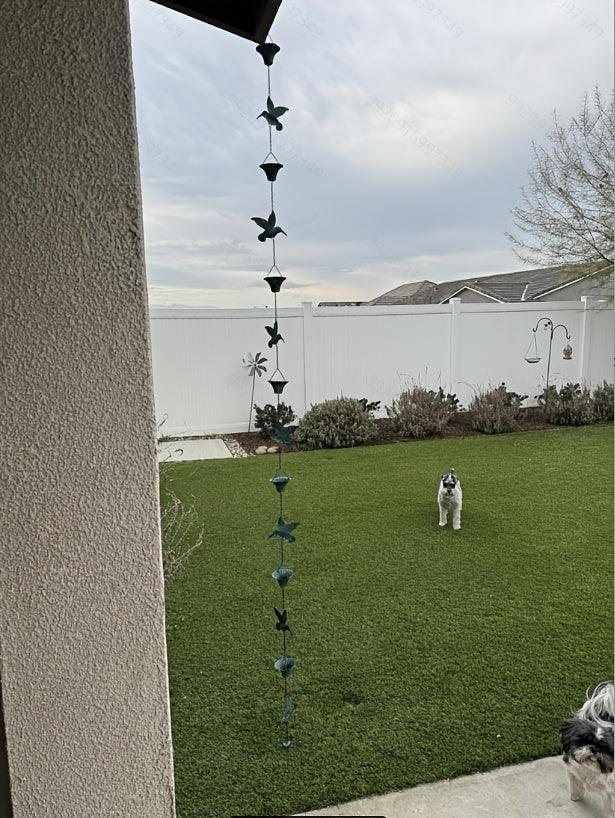 Rain Chain - Cascading Metal 8.53ft
