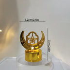 Ramadan Lamp - Star and Moon Ceramic Desk