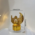 Ramadan Lamp - Star and Moon Ceramic Desk