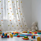 Ratatoille Themed Baby Room Curtain PushpLinen